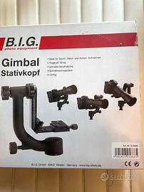 Testa Gimbal B.I.G. per treppiede – portata 10 kg