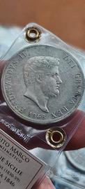 moneta argento italia piastra 