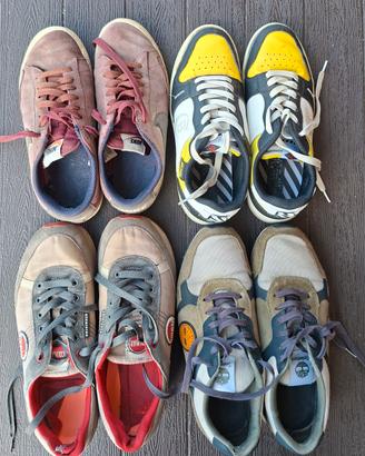Lotto 4 paia scarpe uomo-Da Sistemare/Custom