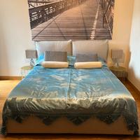 Completo letto matrimoniale con comodini