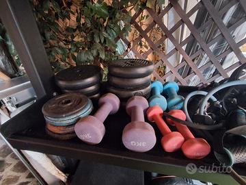 Kit Pesi e Manubri per Allenamento a Casa 