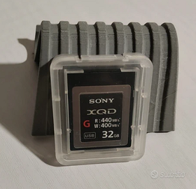 Scheda di memoria Sony XQD 32GB Serie G 440MB/s