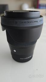 Obiettivo Sigma 16mm f1.4 per Sony