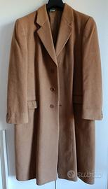 Cappotto Uomo Vintage Cammello Misto Cashmere 40%