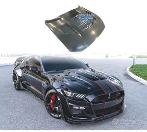 COFANO FORD MUSTANG 15-17 LOOK GT500 KR ALLUMINIO