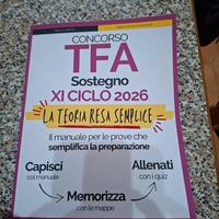 libro concorso TFA sostegno 2026