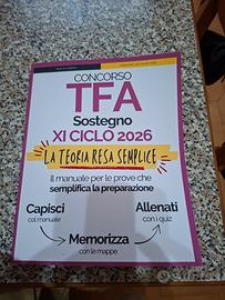 libro concorso TFA sostegno 2026