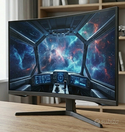 Monitor Gaming Samsung Odyssey G5 32" Curvo- QHD 1