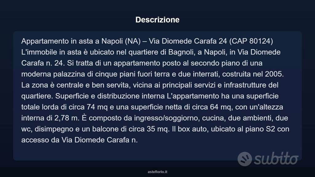 Appartamento – Napoli, Bagnoli, Municipalità 10 - Vista 3