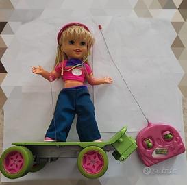 Mattel skateboard Shannen bambola vintage 1998