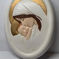 Bassorilievo sacro Madonna con Bambino