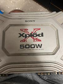 Amplificatore auto sony xplod