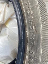 Gomme invernali usate in buono stato