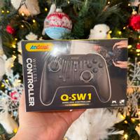 Controller wireless nintedo switch nero nuovo