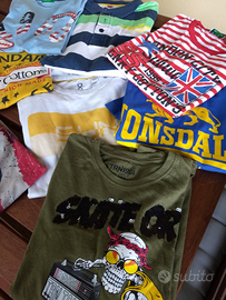 T-shirt, polo e canotte tg 10-11-12 anni