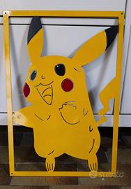 Quadro di Pikachu in ferro
