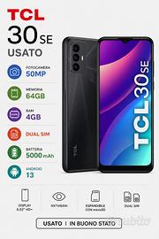 TCL 30 SE Grigio – 64GB / 4GB RAM Android 13