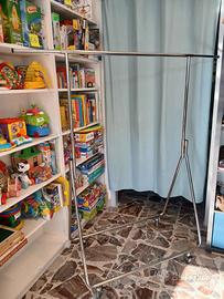 stand appendiabiti grande ed estensibile