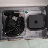 mini telecamera con tutti gli accessori