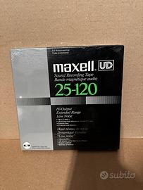 Nastro magnetico Bobina Maxell UD 25-120 sigillato