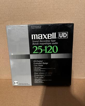 Nastro magnetico Bobina Maxell UD 25-120 sigillato
