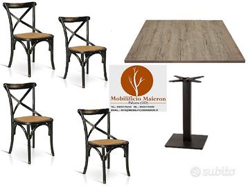 Set Sedie E Tavoli Ristorante Bar Pizzeria Cod103