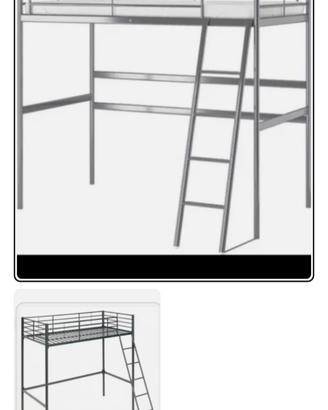 letto a soppalco Ikea 
