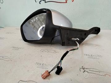 SPECCHIETTO RETROVISORE SINISTRO PEUGEOT 208 Serie