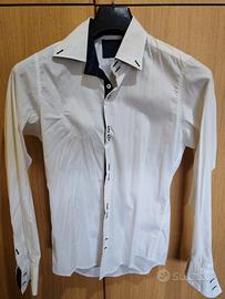 Camicia slim fit elasticizzato elegante 