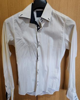 Camicia slim fit elasticizzato elegante 