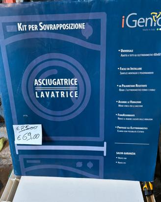 Adattatore sovrapposizione lavatrice