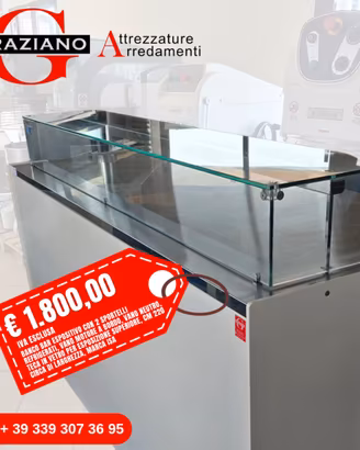 BANCO BAR/CAFFE espositore refrigerato ISA usato