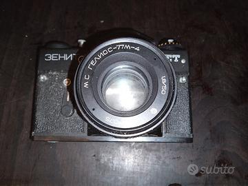 fotocamera sovietica zenit professionale in custod
