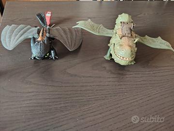 Personaggi Dragon Trainer- Sdentato e Broncio