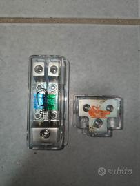 Porta fusibili e distributore massa auto SP audio