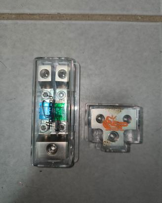 Porta fusibili e distributore massa auto SP audio