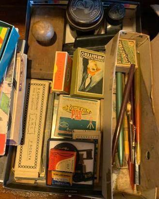 Materiale scolastico anni  40 / 60.
