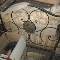 letto in ferro battuto 