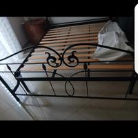 letto in ferro battuto 