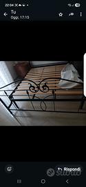 letto in ferro battuto 