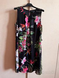 Abito donna floreale Made in Italy – Taglia M