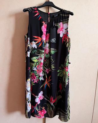 Abito donna floreale Made in Italy – Taglia M