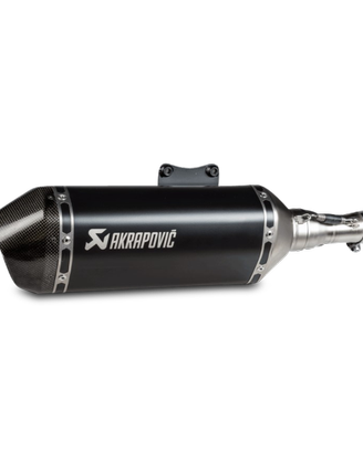 Scarico inox nero ktm 1190 1290 akrapovic modifica