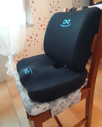 2 Cuscini Memory Foam (seduta + lombare)