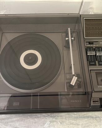 Giradischi a vintage Phonola Music center