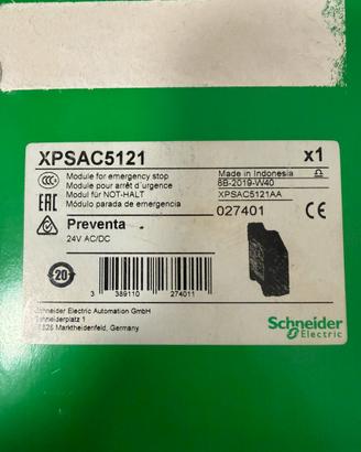 Modulo di Sicurezza Schneider Electric Preventa