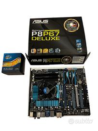 Asus P8Z68 Deluxe Intel I72600k Corsair 64Gb