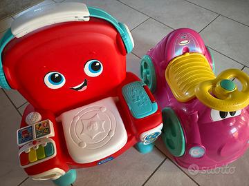 Poltroncina clementoni e macchinina chicco