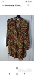 camicia tunica in seta Max Mara 