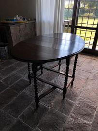 Tavolo a bandelle ovale